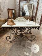 BUTCHER'S TABLE, LATE 19TH CENTURY