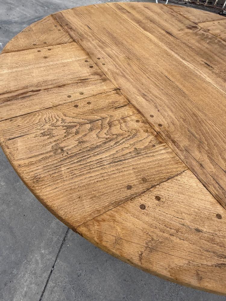 ROUND OAK TABLE, EARLY 20TH CENTURY