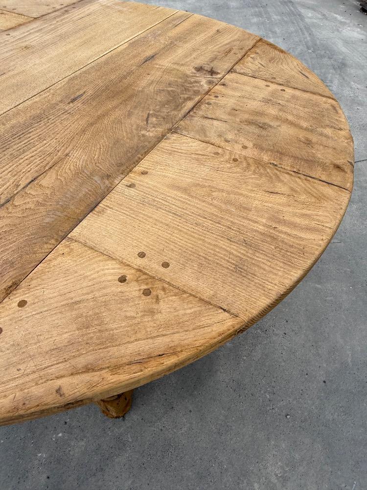 ROUND OAK TABLE, EARLY 20TH CENTURY