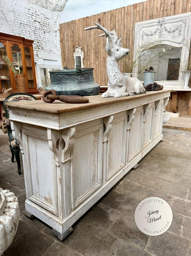 SHOP COUNTER, LATE 19TH CENTURY