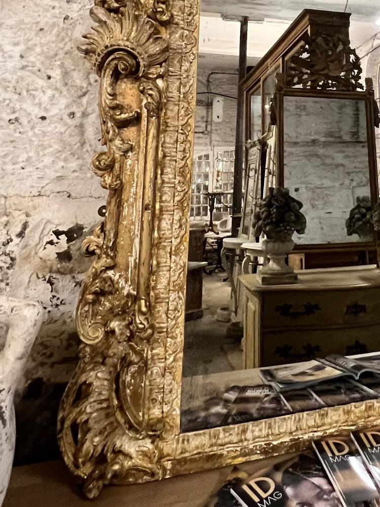 Baroque mirror, late 19th century