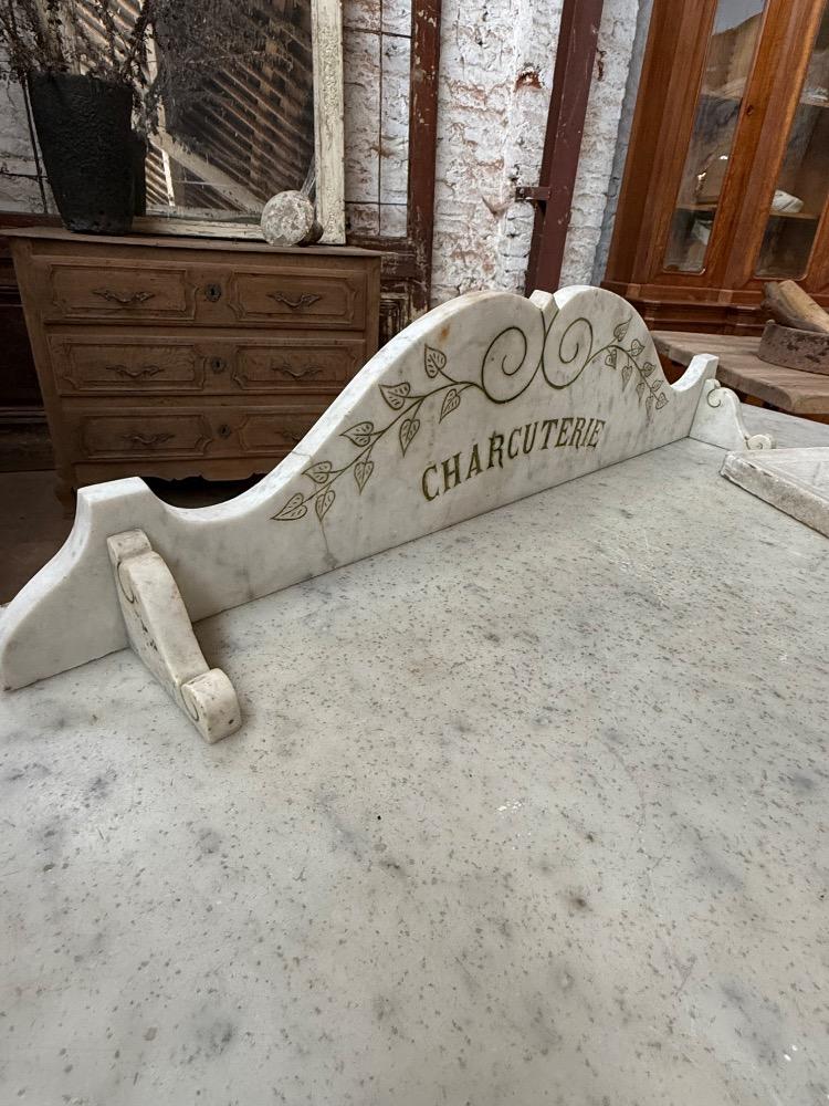 BUTCHER'S TABLE, LATE 19TH CENTURY