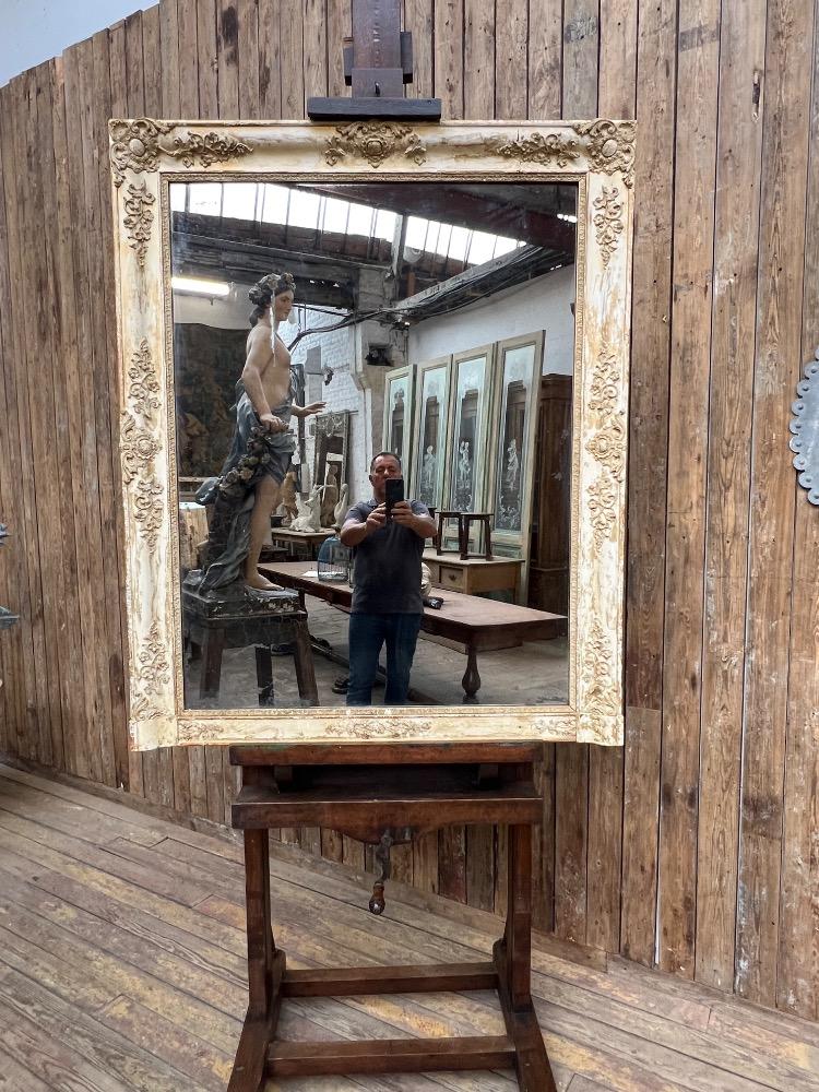 Charles X mirror, 19th century 