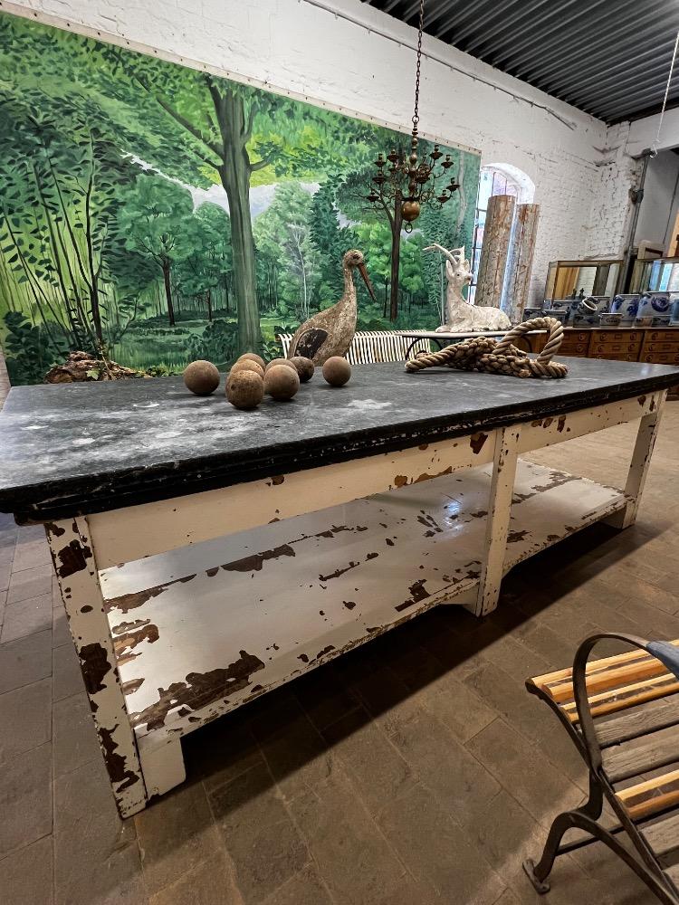 Chocolate factory table, early 20th century 