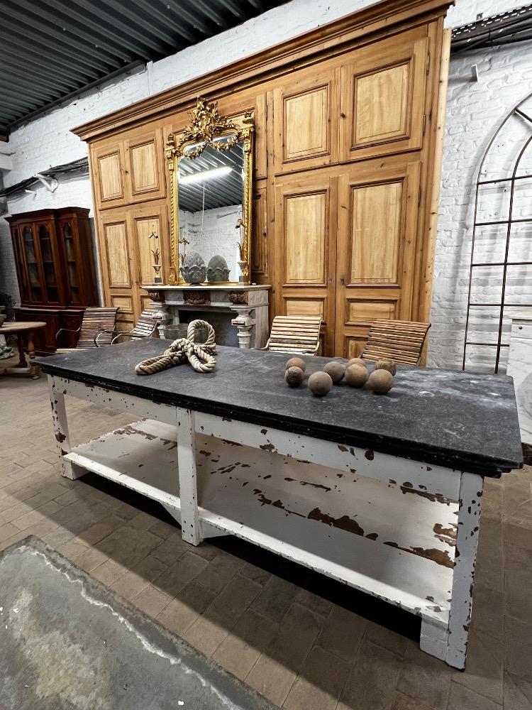 Chocolate factory table, early 20th century 