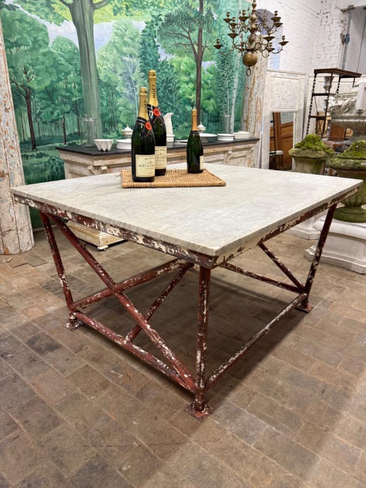 CHOCOLATIER’S TABLE, MID-XXth CENTURY