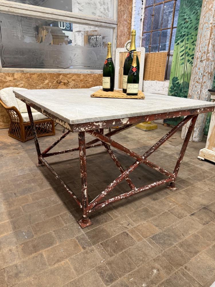 CHOCOLATIER’S TABLE, MID-XXth CENTURY