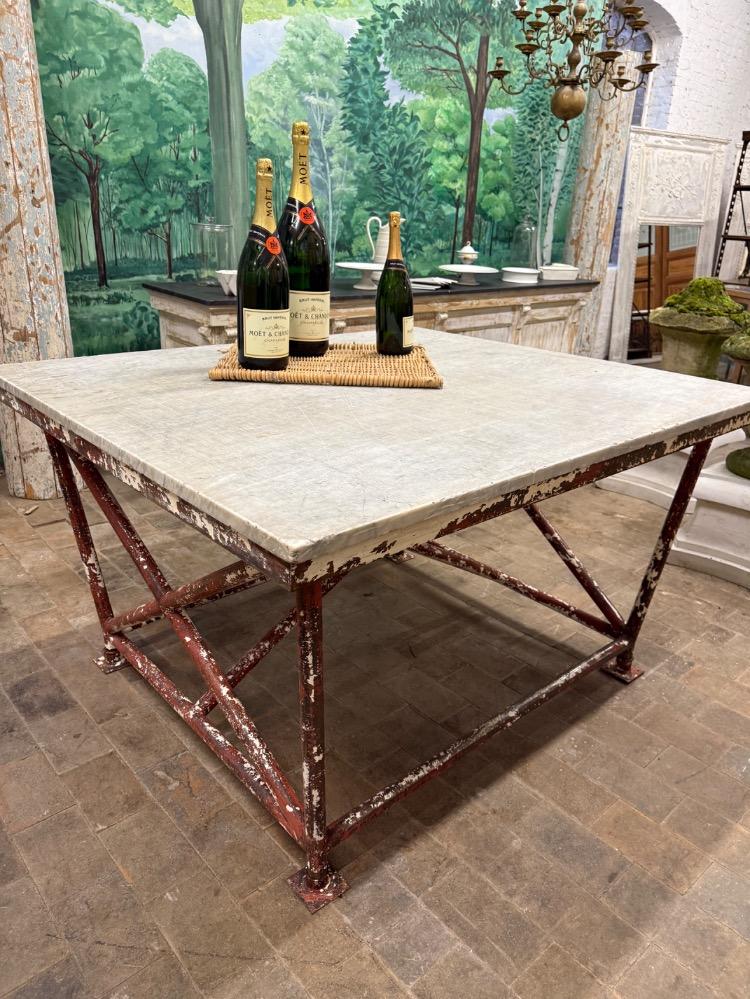 CHOCOLATIER’S TABLE, MID-XXth CENTURY