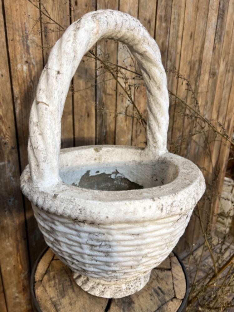 Concrete baskets, early 20th century