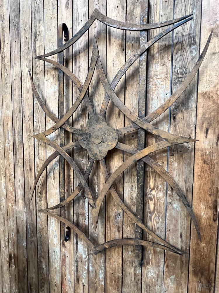 Decorative wall iron, early 20th century 