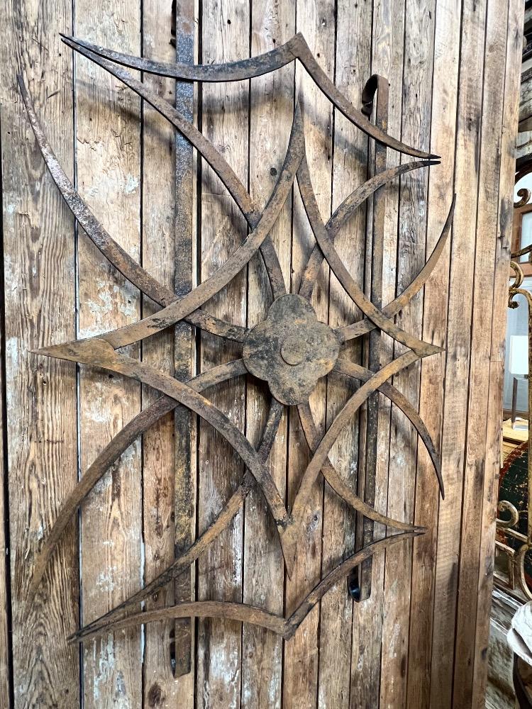 Decorative wall iron, early 20th century 