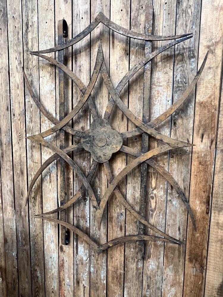 Decorative wall iron, early 20th century 