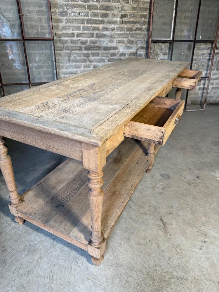 DRAPER CONSOLE TABLE, LATE 19TH CENTURY