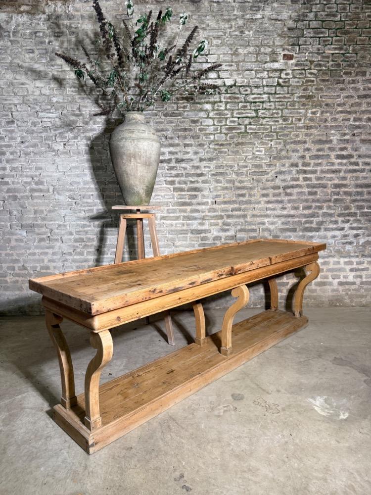 DRAPER TABLE, LATE 19th CENTURY