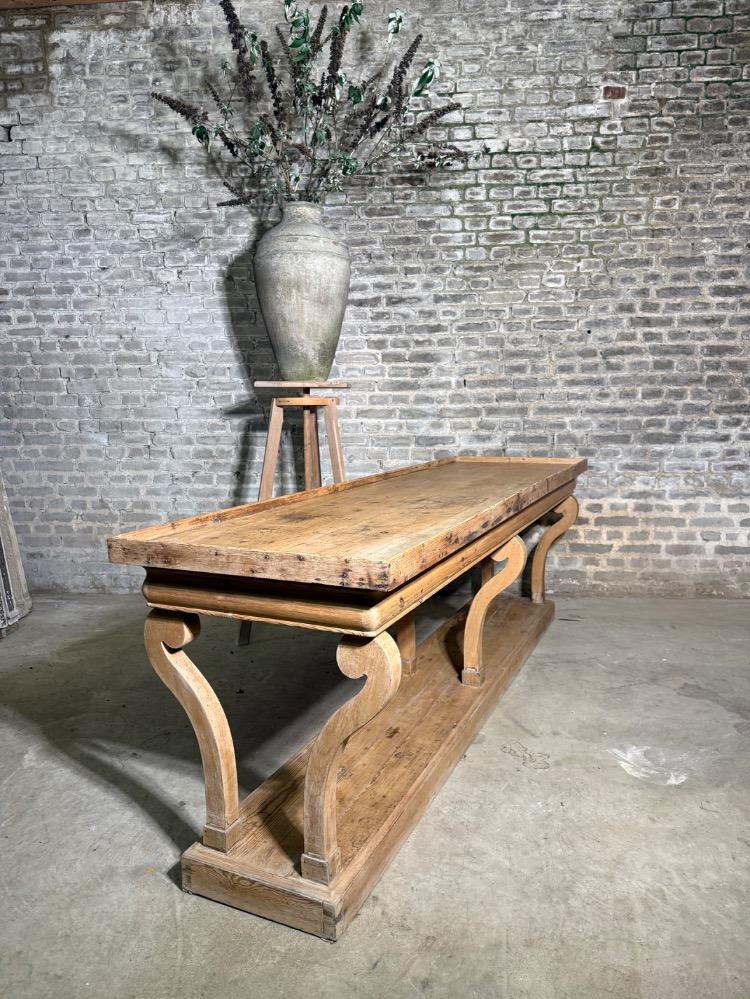 DRAPER TABLE, LATE 19th CENTURY