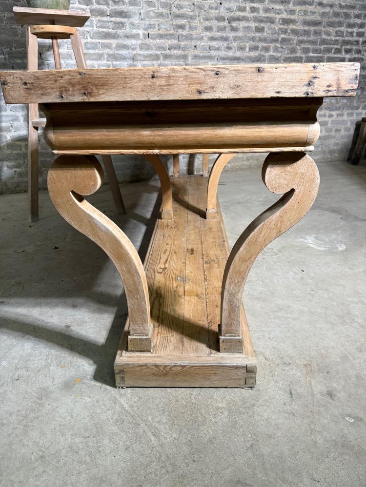 DRAPER TABLE, LATE 19th CENTURY