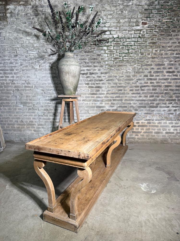 DRAPER TABLE, LATE 19th CENTURY