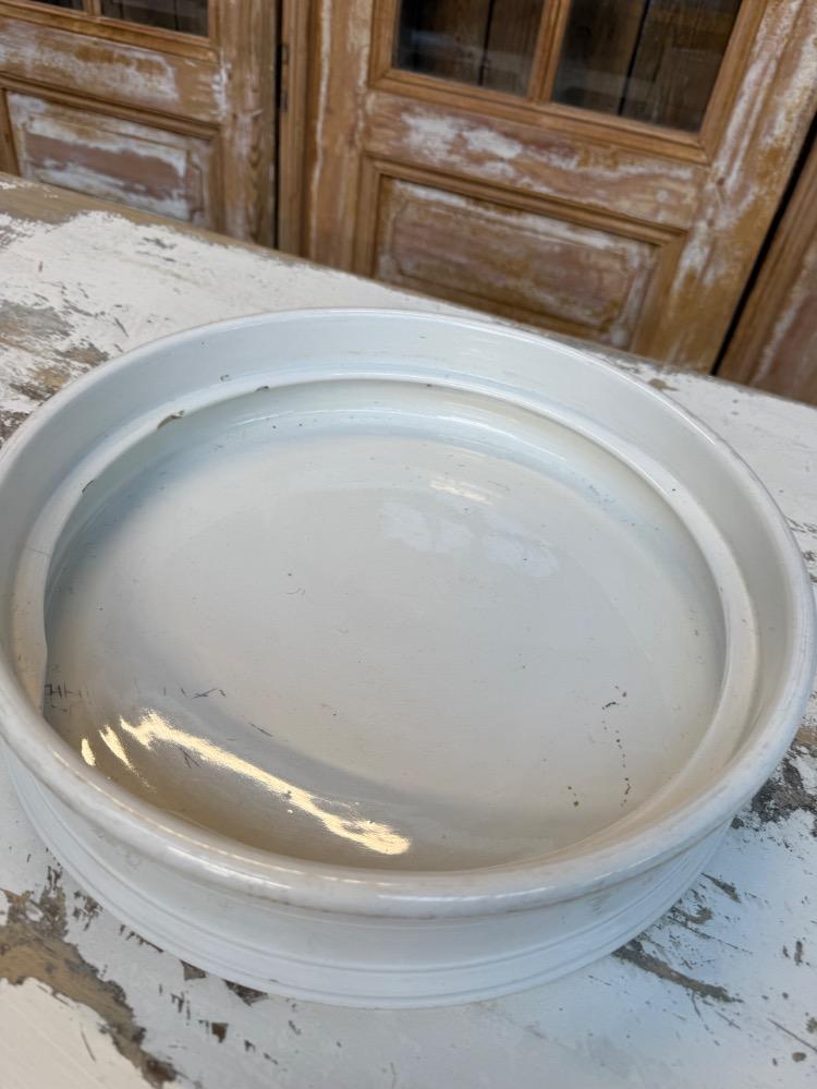 EARTHENWARE DRAINING TRAY, EARLY 20th CENTURY