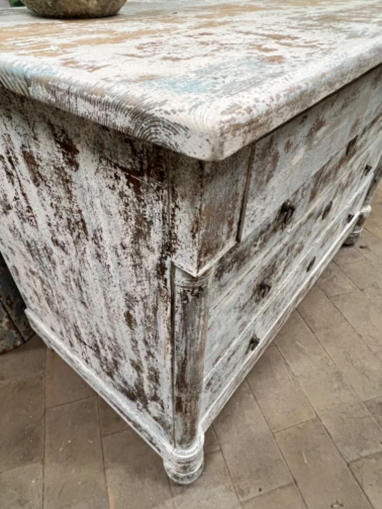 Empire style chest of drawers, late 19th century