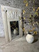 EMPIRE STYLE TRUMEAU MIRROR, MID-19th CENTURY
