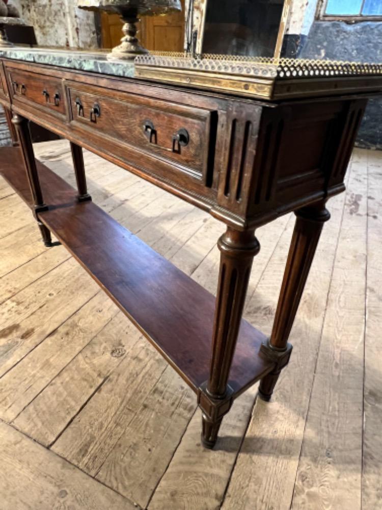 English console, early 20th century