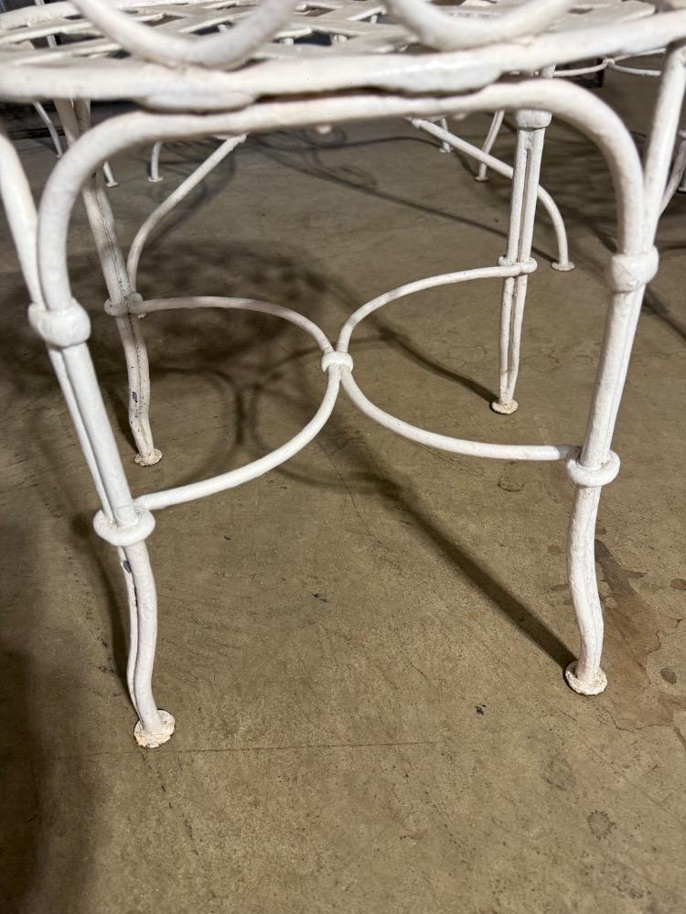 GARDEN SALON SET, EARLY 20TH CENTURY