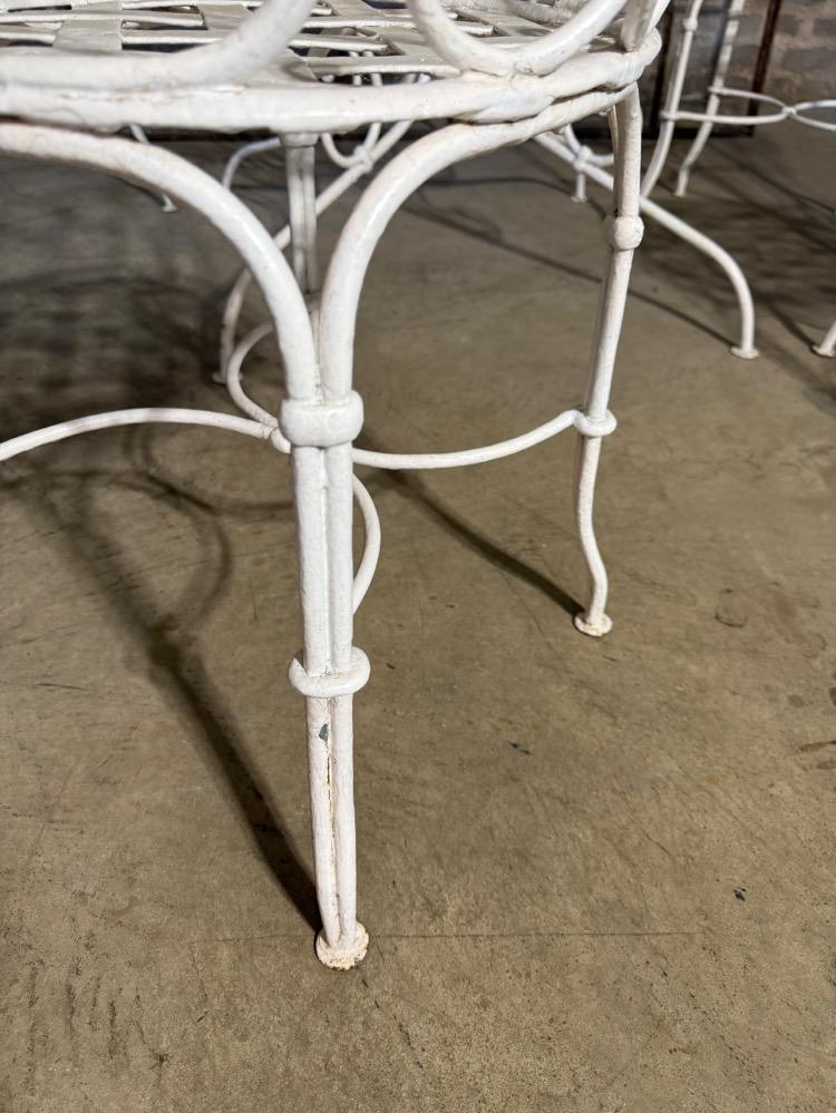 GARDEN SALON SET, EARLY 20TH CENTURY