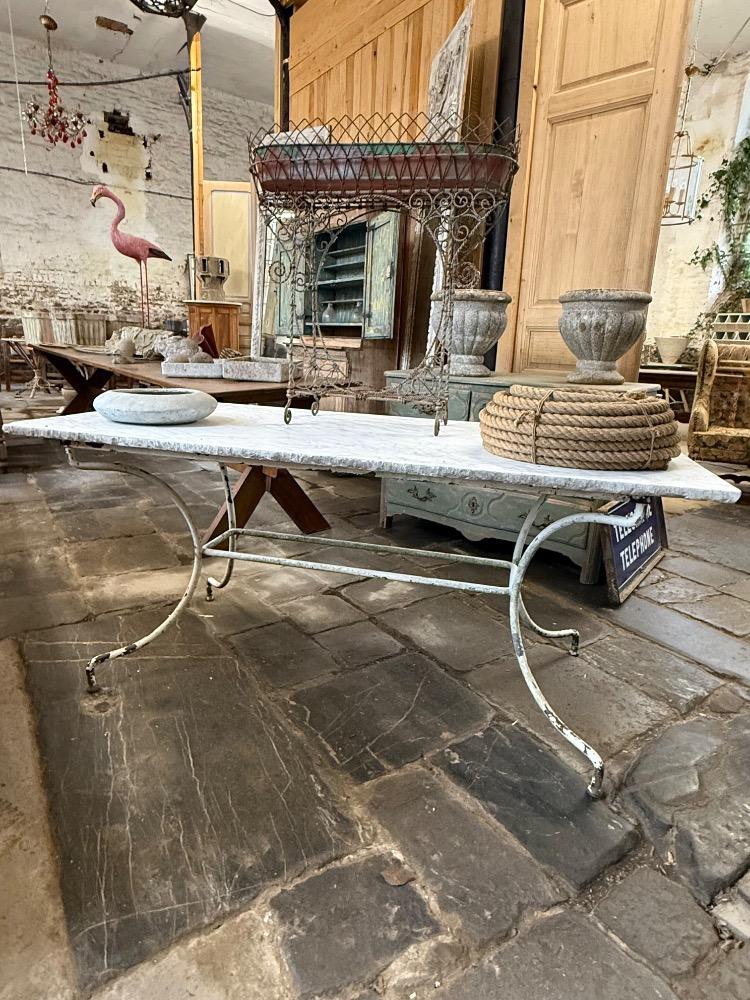 GARDEN TABLE, MID-20TH CENTURY