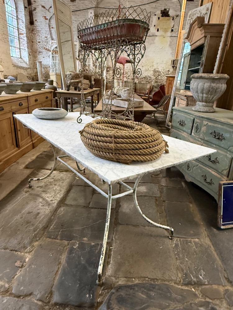 GARDEN TABLE, MID-20TH CENTURY
