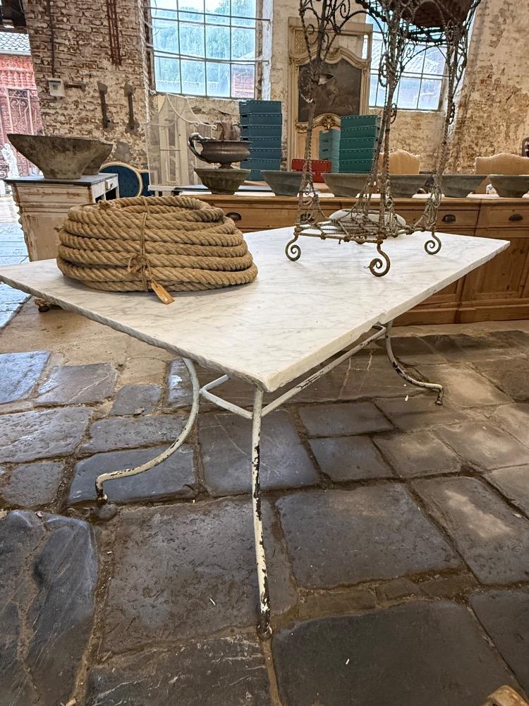 GARDEN TABLE, MID-20TH CENTURY