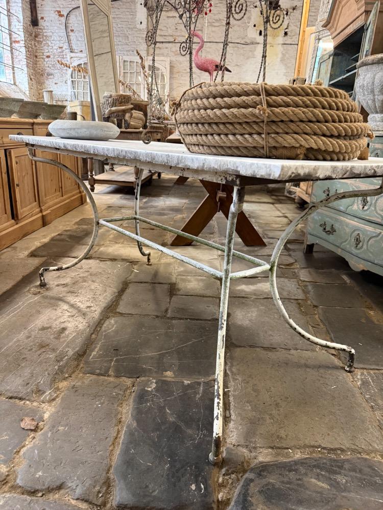 GARDEN TABLE, MID-20TH CENTURY