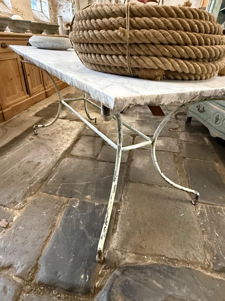 GARDEN TABLE, MID-20TH CENTURY