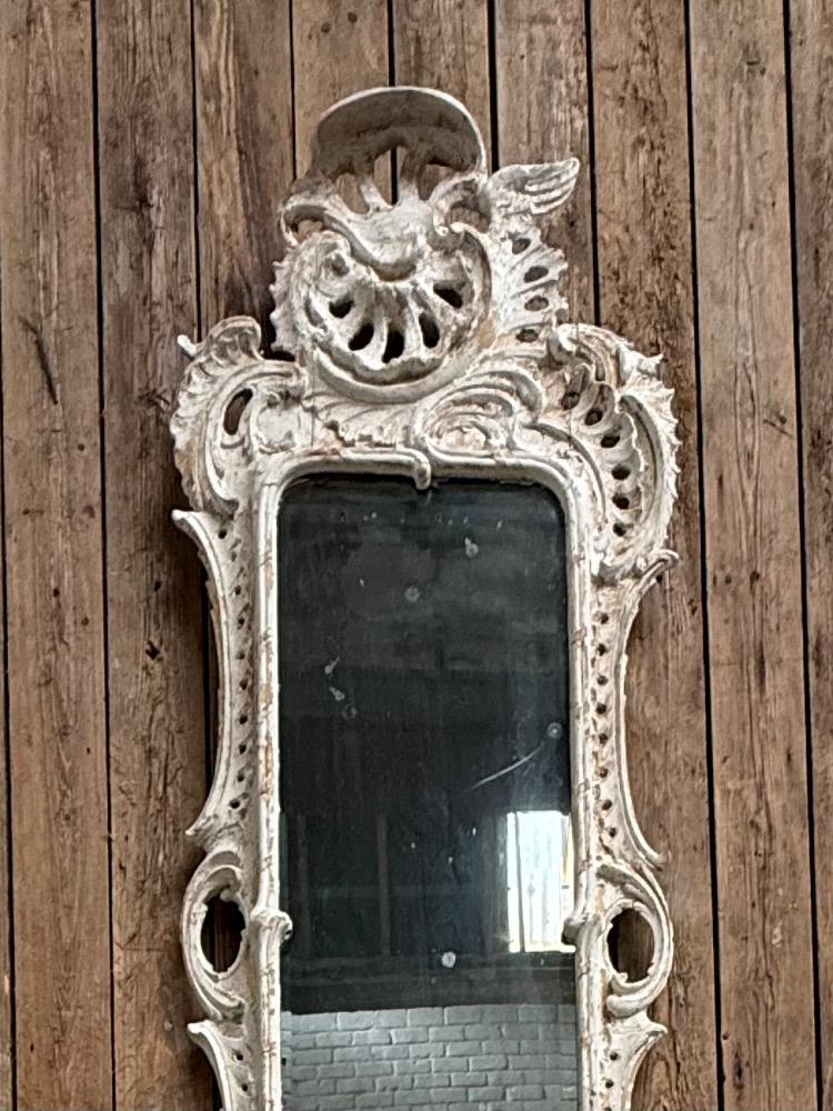 ITALIAN WALL MIRROR, LATE 19TH CENTURY