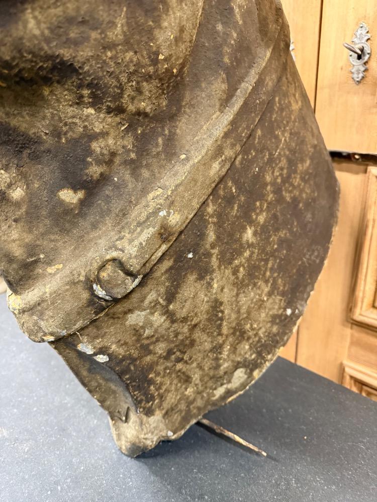 LARGE BULL'S HEAD, 19TH CENTURY