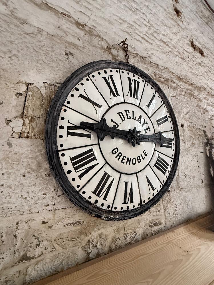 Large church clock, 19th century 