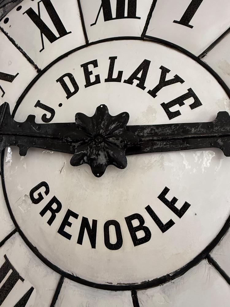 Large church clock, 19th century 