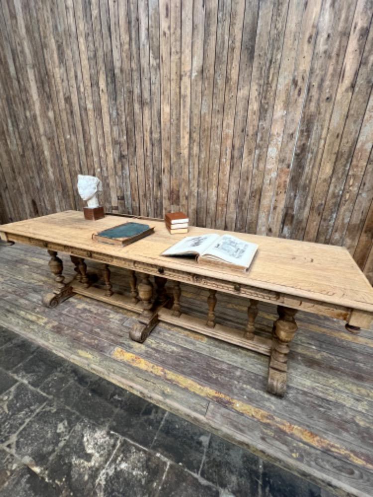 Large library table, early 20th century