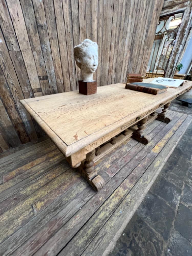 Large library table, early 20th century