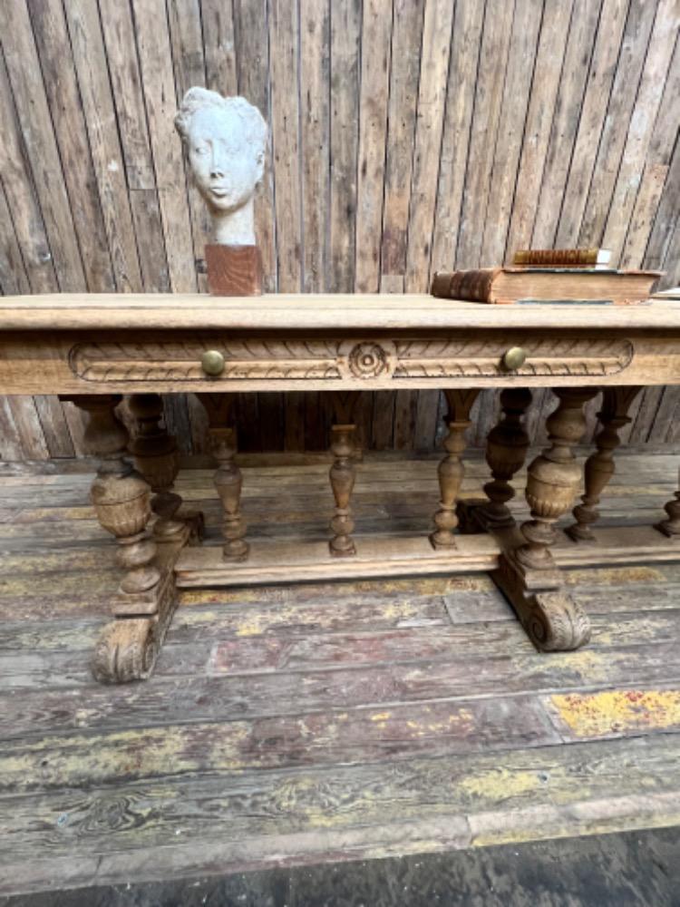 Large library table, early 20th century