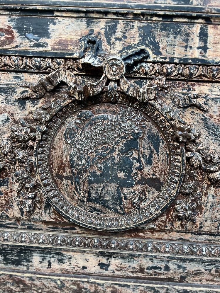 Large Louis XVI counter, late 19th century