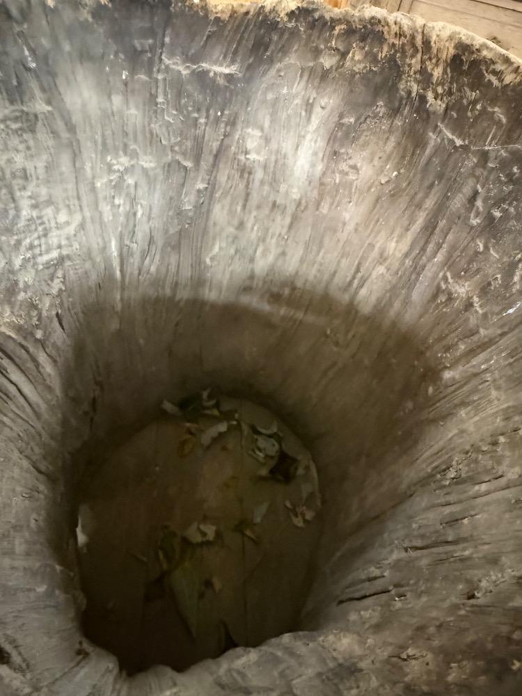 LARGE PRIMITIVE WOODEN PLANTER, EARLY 20TH CENTURY