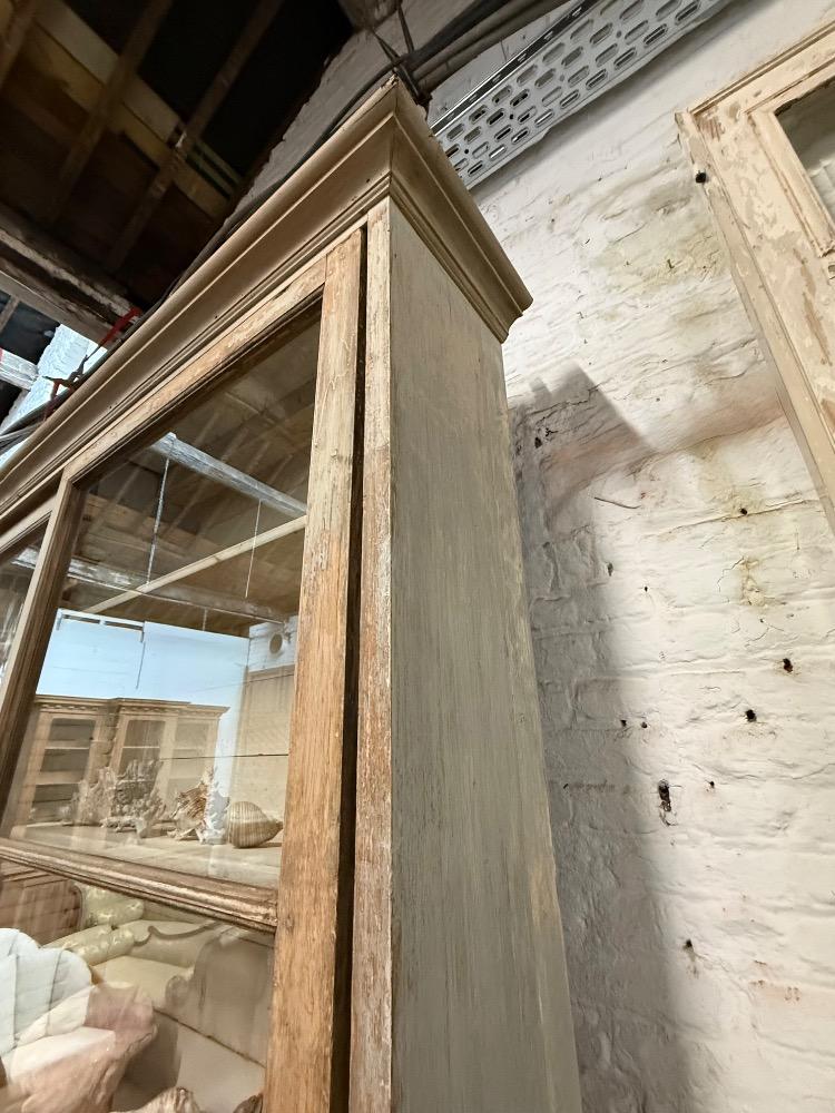 LARGE SHOP CABINET, LATE 19TH CENTURY