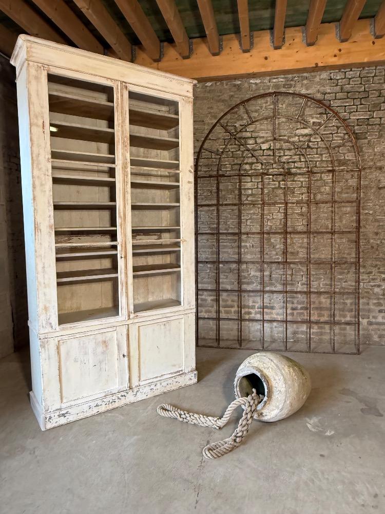 LARGE SHOP DISPLAY CABINET, LATE 19TH CENTURY