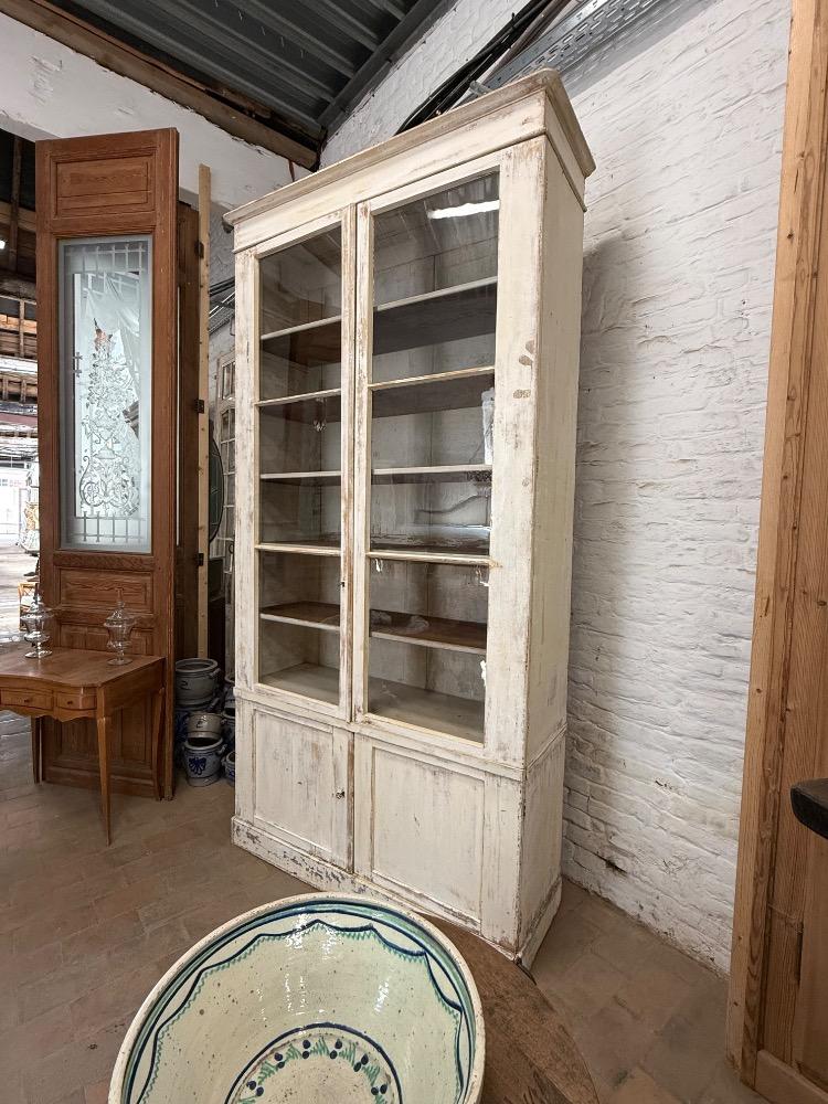 LARGE SHOP DISPLAY CABINET, LATE 19TH CENTURY