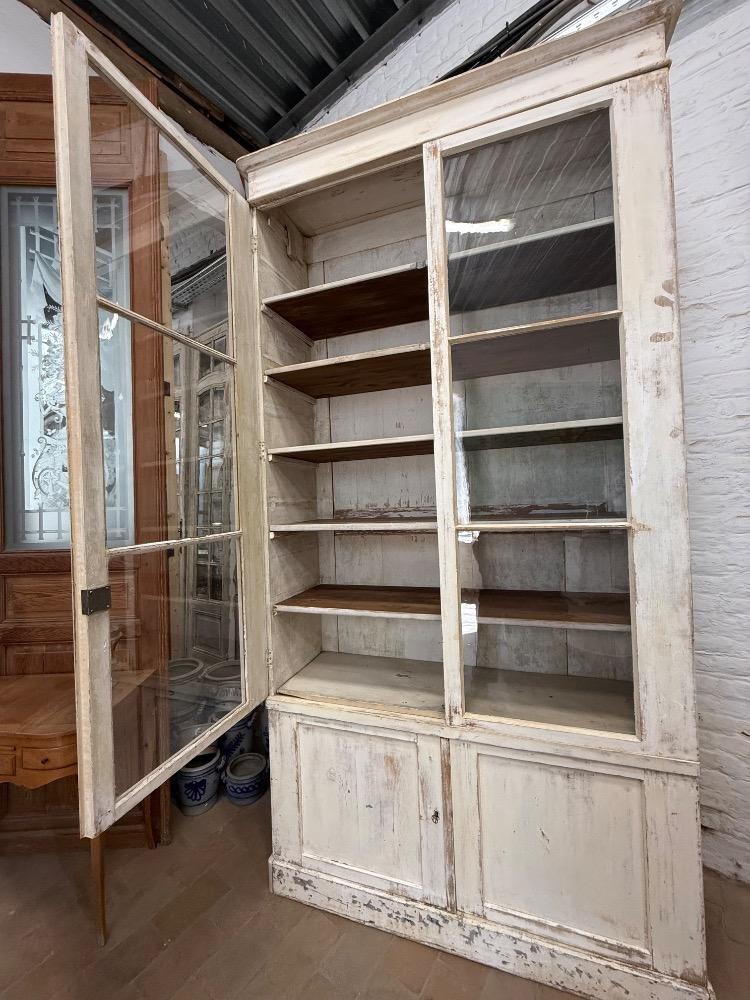 LARGE SHOP DISPLAY CABINET, LATE 19TH CENTURY