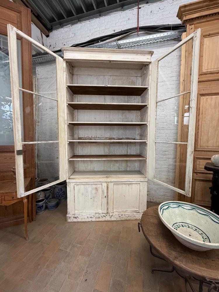 LARGE SHOP DISPLAY CABINET, LATE 19TH CENTURY