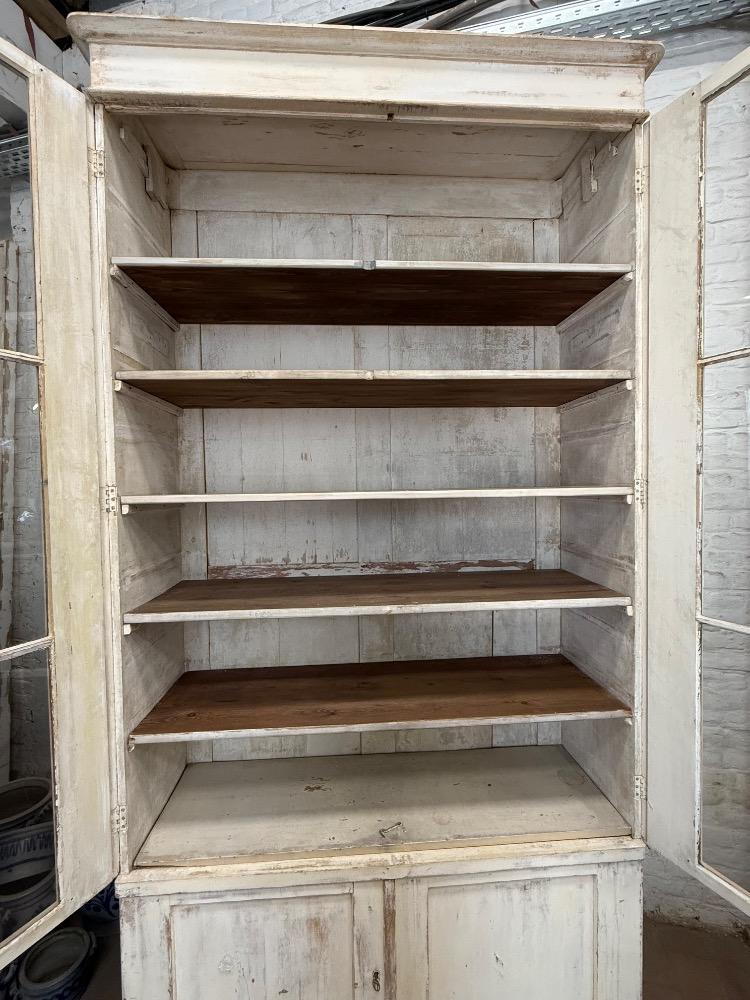 LARGE SHOP DISPLAY CABINET, LATE 19TH CENTURY
