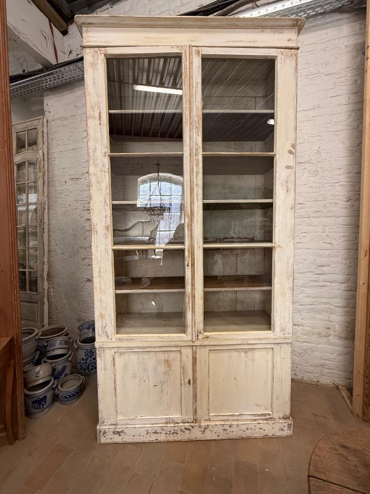LARGE SHOP DISPLAY CABINET, LATE 19TH CENTURY