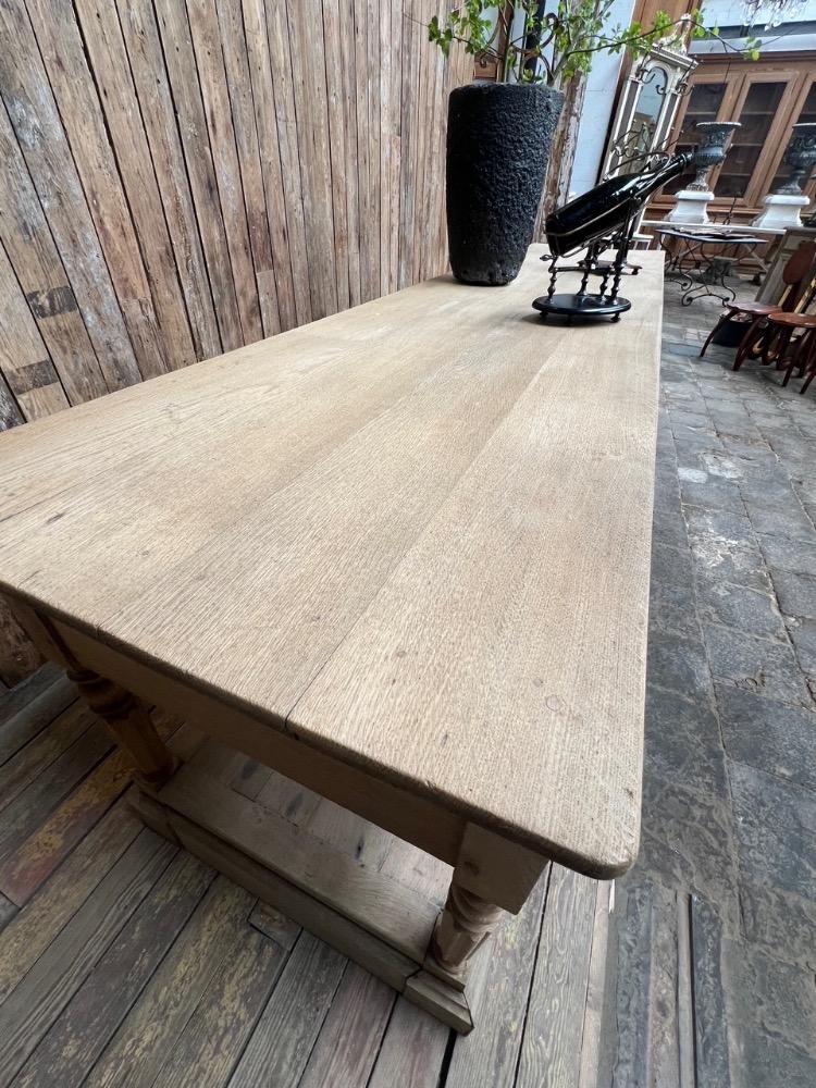 Large silk table, early 20th century 