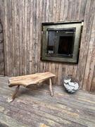 Large square mirror, late 20th century 